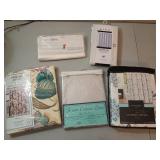 Two new shower curtains, and three new shower