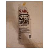 4 mm heavy duty 10 ft x 25 ft clear plastic