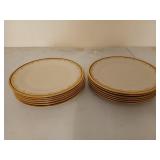 12 Lenox Eclipse dinner plates, 12 in