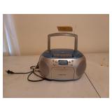 Emerson radio/cd/cassette tape player, works