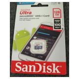New in package SanDisk ultra 128 GB microSDXC