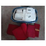 Two laundry baskets filled with new, or like new,