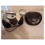 Two CD players, needs work