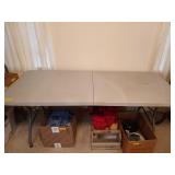 6 ft folding plastic table