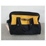 Empty 13-in DeWalt tool bag