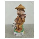 Empty McCormick straight bourbon whiskey