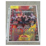 Autographed cage fighting program "Butterbean"