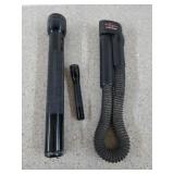 A 15-in Mag-lite, a 6-in MAG-lite mini, and a