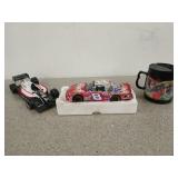 NASCAR memorabilia, includes a radio shack