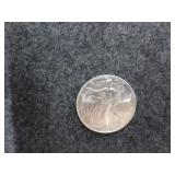 2004 American Silver Eagle dollar coin 1 oz fine