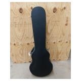 Black TKL hard guitar case, case only