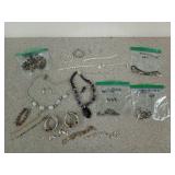 Beautiful costume jewelry, mostly bracelets and