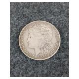 1921- D Morgan silver dollar