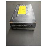 50 rounds American steel 9mm ammo