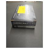 50 rounds brass plate 9 mm ammo