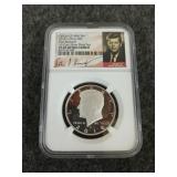 Numismatic 2018-S silver Kennedy half dollar