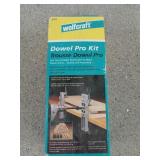 Wolfcraft dowel Pro kit, new in box