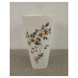 White triangular vase with flowers, Holland