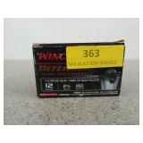 10 rounds of 1 oz rifled slug, three 00