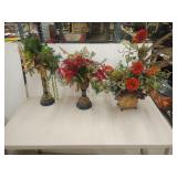 Three beautiful arrangements Sammy said he likes