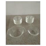 Fire King 8 oz ramekin, and 9 Glasbake custard