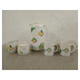 Studio Nova barrier reef coffee carafe, cream