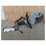 Evolution disc cutter/concrete saw, works