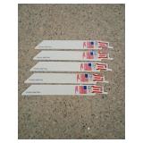 5  6 in Milwaukee bi-metal sawzall blades