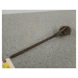 Old, 15 inch smelting ladle