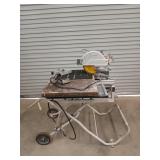 Kobalt 10 in. wet tile saw with movable