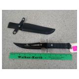 6 in Doom blade knife with sheath