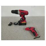 Hyper Tough 3/8 in cordless drill, comes with