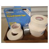 Assorted roles of drywall tape