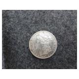 1889-0 Morgan silver dollar