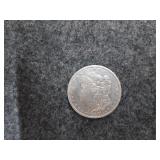 1881-s Morgan silver dollar