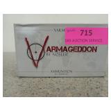 20 rounds of 222 Remington 40 grain FB hollow