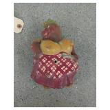 Black Americana "Cooking Mama" chalkware twine