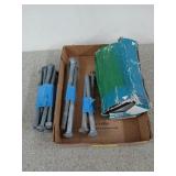 Assorted bolts, most are 1/2 - 13 x 8 in, some