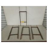 Four heavy duty 18x8-in political sign stakes/