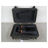 Spion binoculars, 20x- 140x70 zoom in green,
