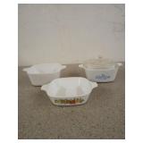 CorningWare two pieces of two and three quarter