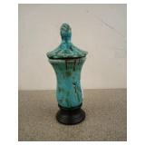 13 inch glass decorative piece - very pretty