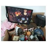 Box filled with treasures