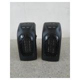 Two Zen heaters, wall plug in heaters, both