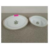 Noritake China "Green Bay" serving platter and