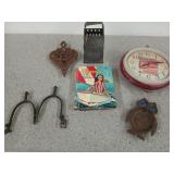 Collection of lovelies, including a cast iron