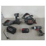 Porter-Cable 18 volt battery operated tool set,