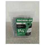 Full, or almost full, container of 1 and 5/8 in