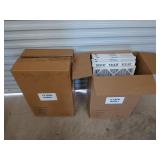 Two boxes of air conditioning filters, 14x25x1