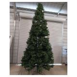 12 ft pre-lit Christmas tree with multicolored